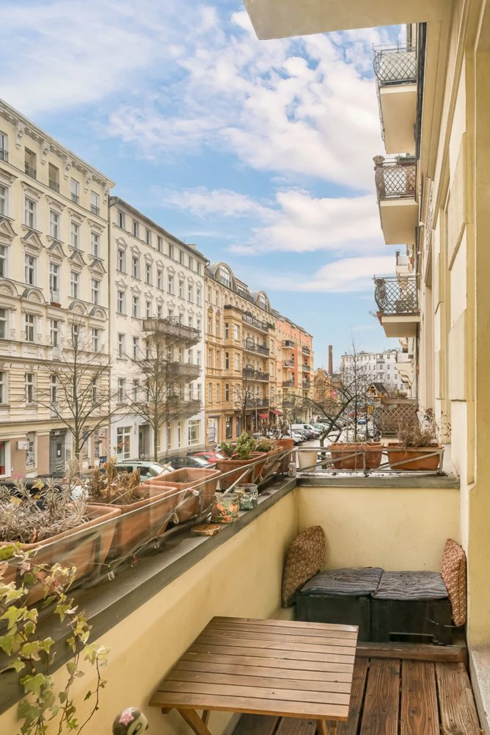 Balkon zur Lychener Str.