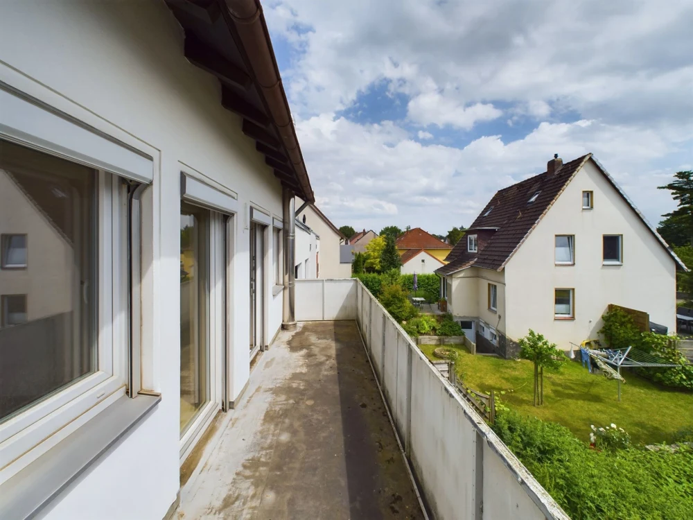 Balkon im OG.