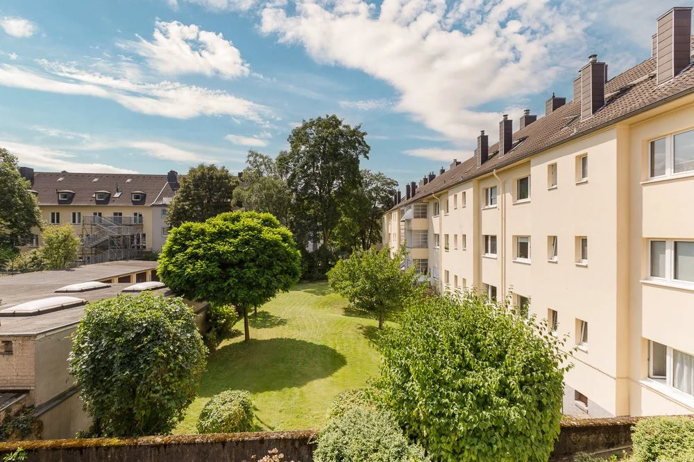 Aussicht vom Balkon