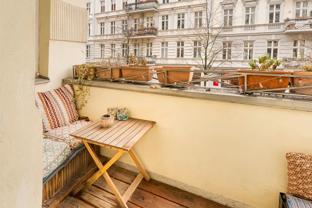 Gemütlicher Balkon