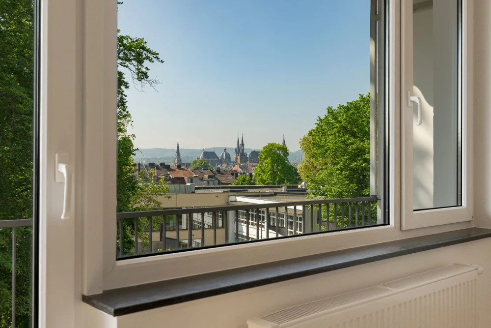 Domblick aus Wohnzimmer